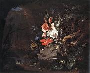 MIGNON, Abraham The Nature as a Symbol of Vanitas ag painting